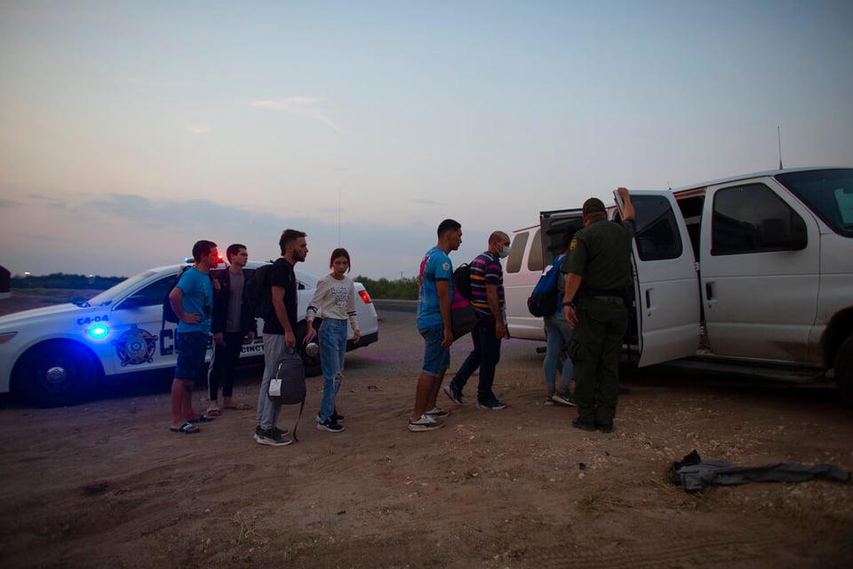 Tráiler migrantes San Antonio