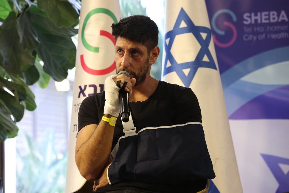 Idan Amedi, Explosión, Palestina, Israel, Hamás