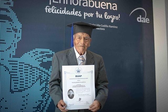 Receive your degree