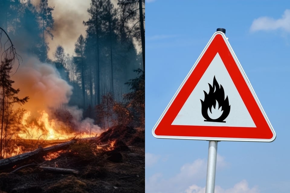 Incrementa incendio forestal en Nueva Jersey provocado por fuegos artificiales