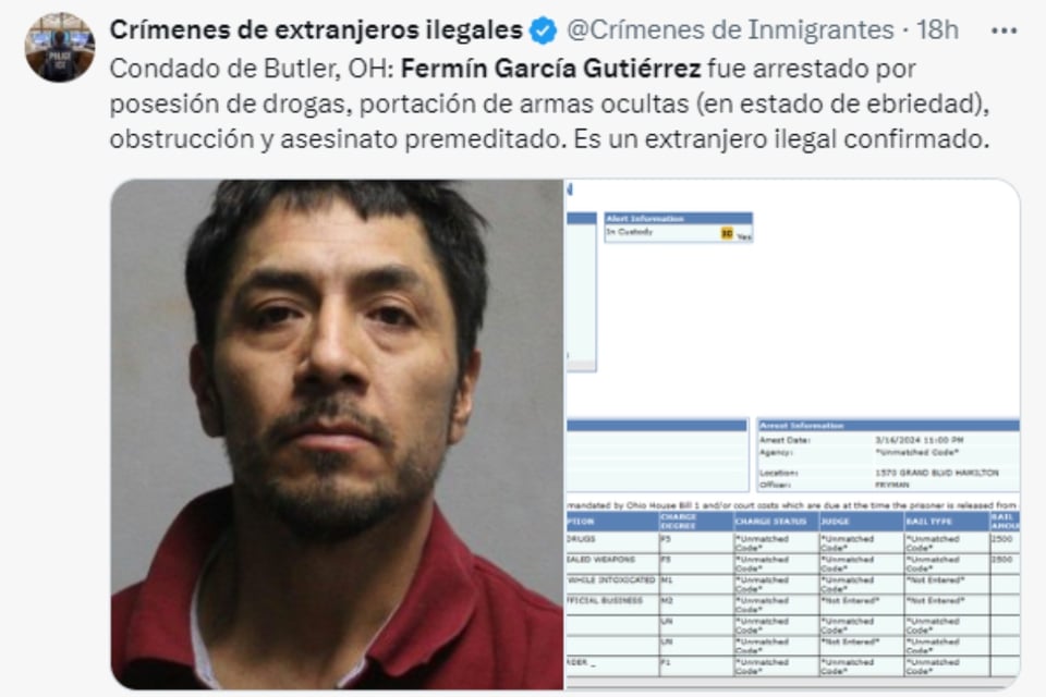 Policía de Ohio, detención, indocumentado, deportado, mundonow