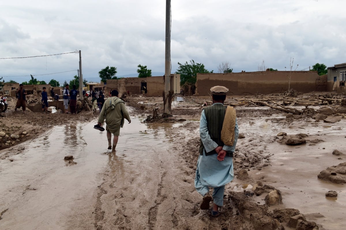 Inundaciones dejan muertos en Afganistán, Clima, Lluvias, Muerte, Noticia