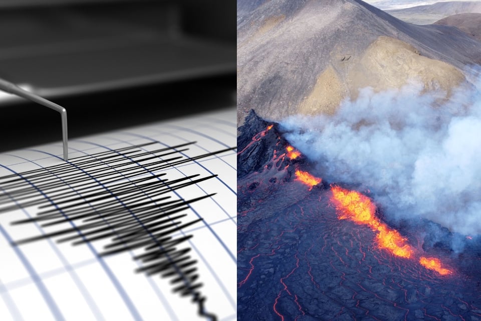 Islandia registra más de 2500 sismos por actividad volcánica
