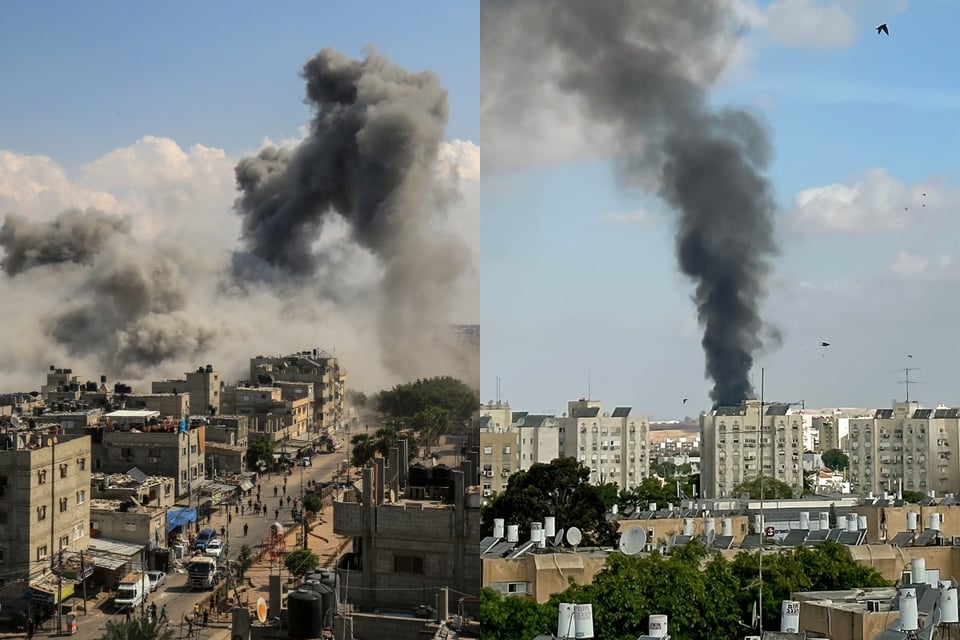 Israel launched an airstrike on a Beirut suburb