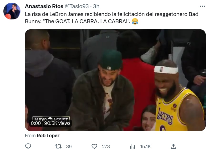 bad bunny lebron james
