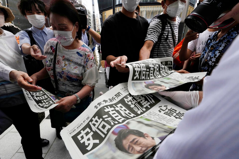 Asesinato Shinzo Abe Japón