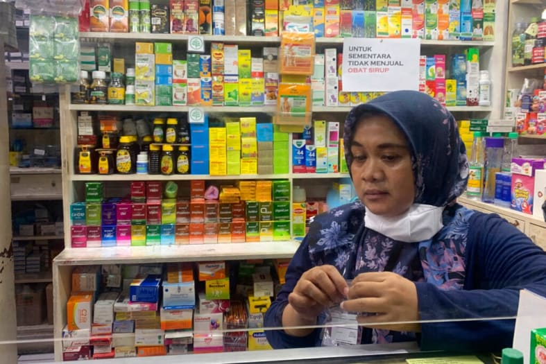 159 children killed by contaminated medicine in Indonesia