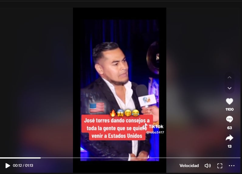 Mexican singer message immigrants