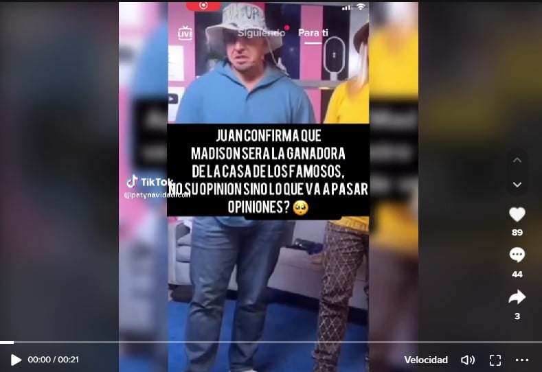 Juan Rivera revela ganador de LCDLF