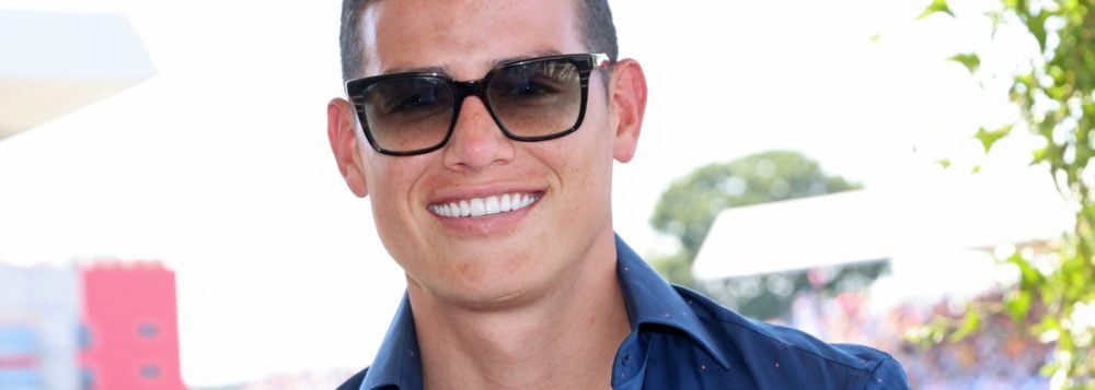 Futbolista James Rodríguez se viste de luto