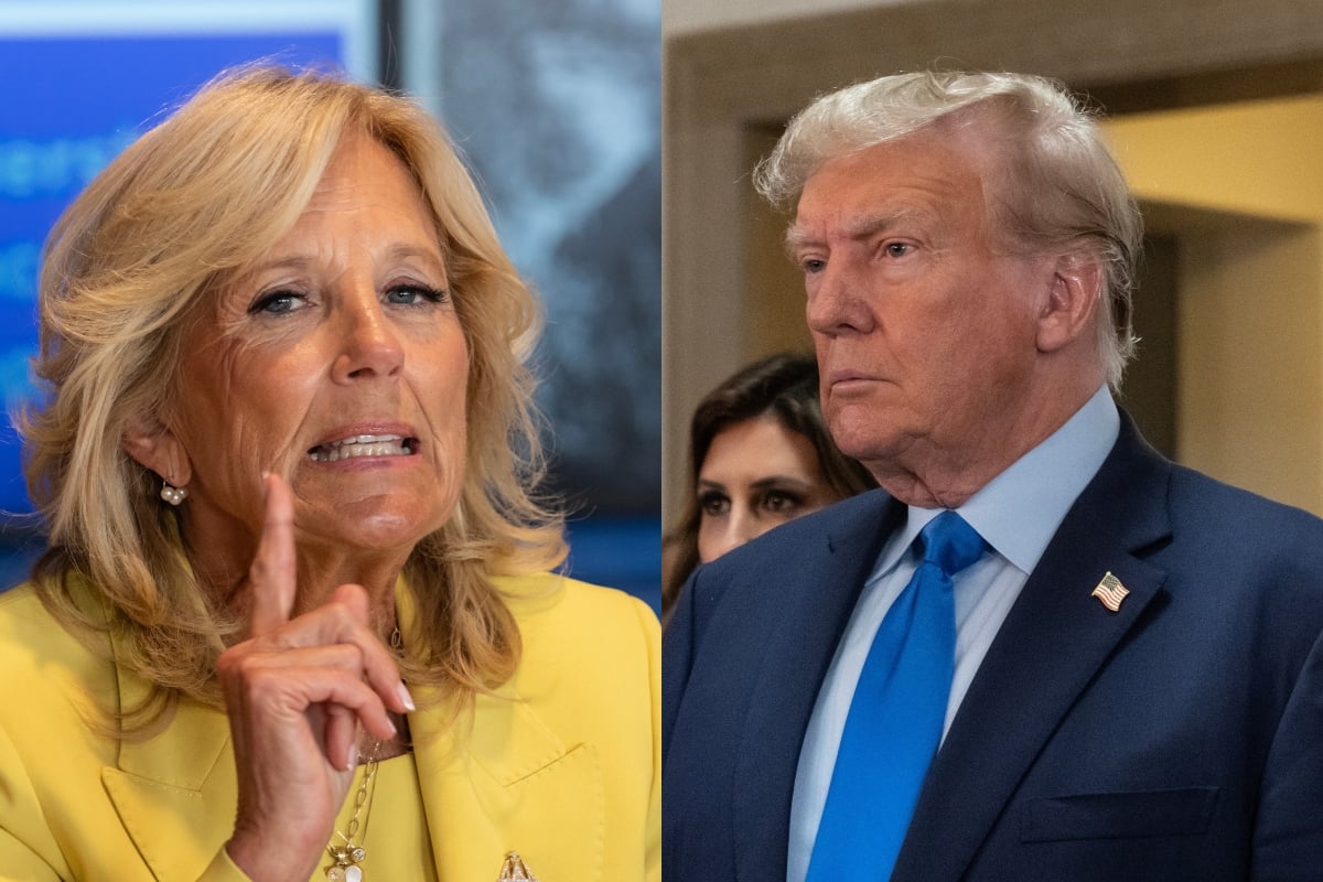 Jill Biden critica a Trump, Donald Trump, Joe Biden, Presidencia, Elecciones 2024