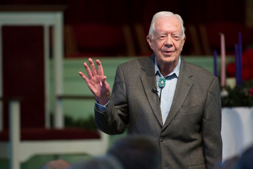 Expresidentes Bill Clinton, Barack Obama y George W. Bush Rinden Homenaje a Jimmy Carter y Su Legado