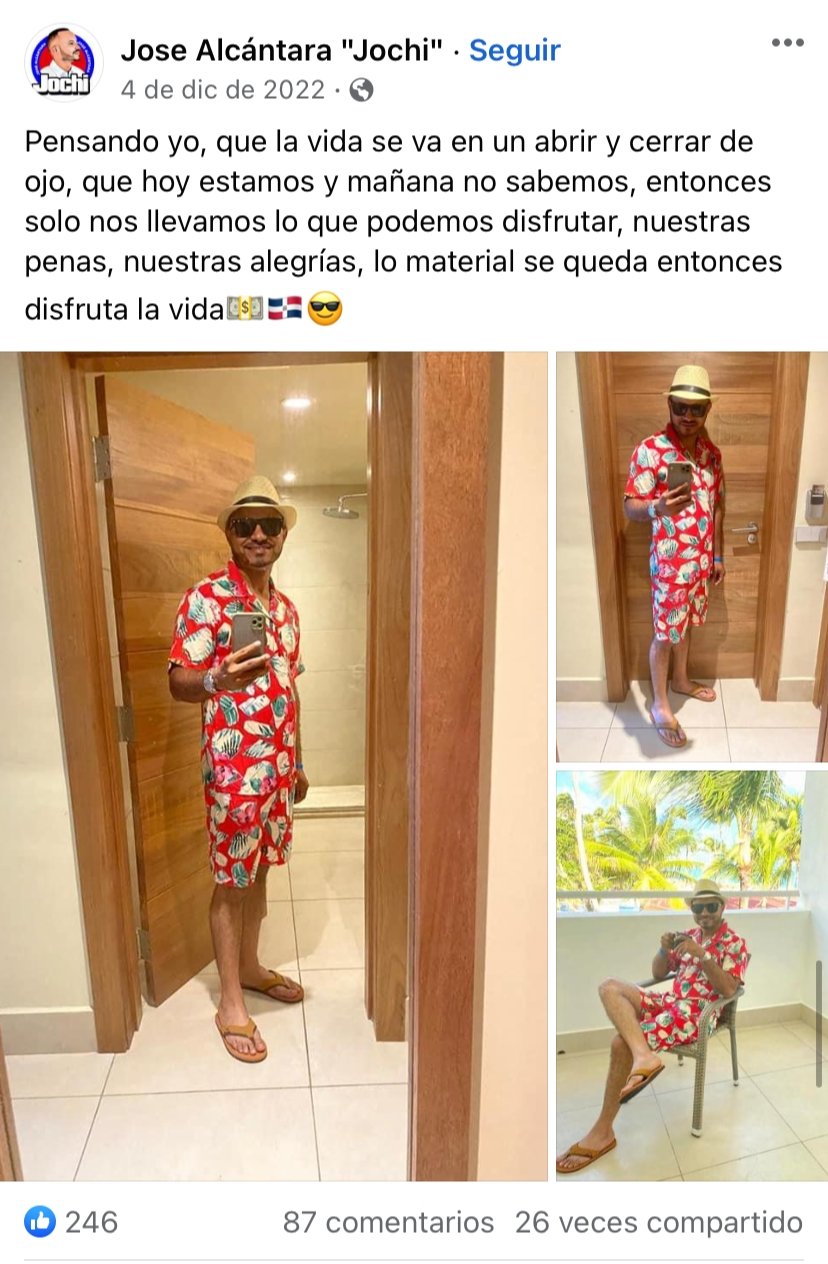 "La vida se va en un abrir y cerrar de ojo", dijo el comunicador antes de su terrible final