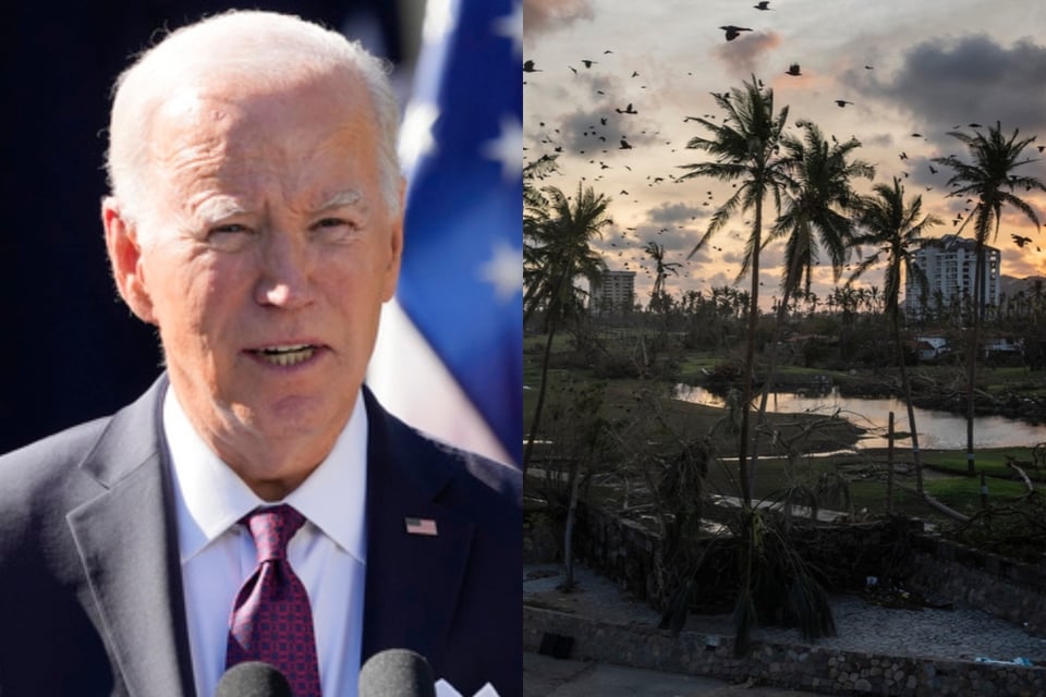 Piden a Biden otorgar TPS a originarios de la zona afectada por el huracán Otis