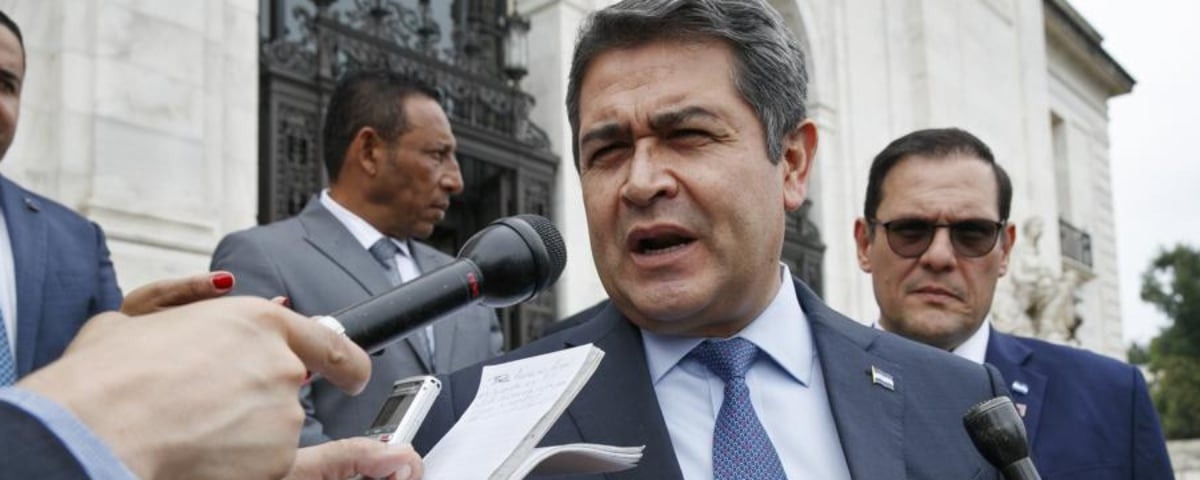 Detienen al expresidente de Honduras, Juan Orlando Hernández