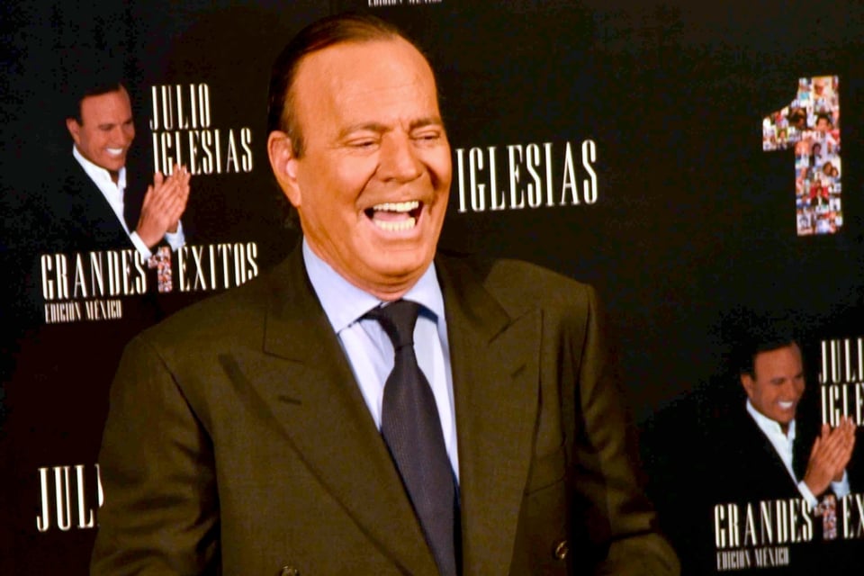 Julio Iglesias, Aeropuerto, Punta Cana, República Dominicana, Cantante
