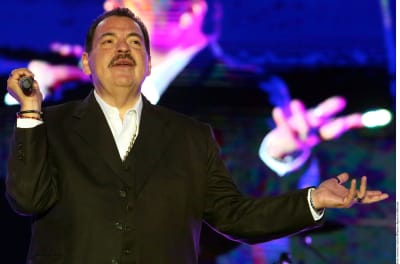 The singer to the hospital