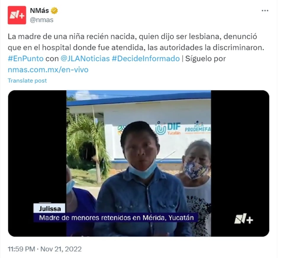 sexual orientation, couple, Yucatán, Mexico, MundoNOW,Julissa lesbian mother
