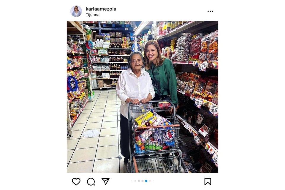 abuela, Karla, Amezola, periodista, MundoNow