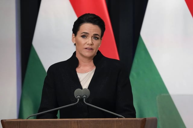 Dimite la presidenta de Hungría, Katalin Novák