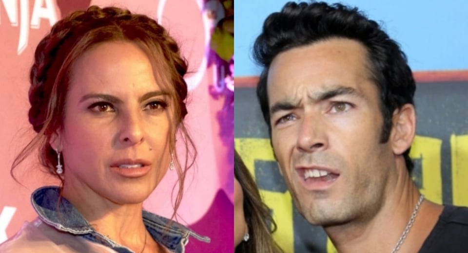 Why did Kate del Castillo marry Aarón Díaz?