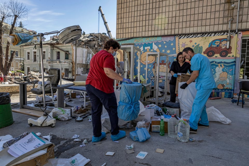 Muestran las caras de las víctimas del devastador ataque en Ucrania