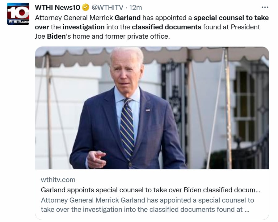 Joe Biden documentos clasificados