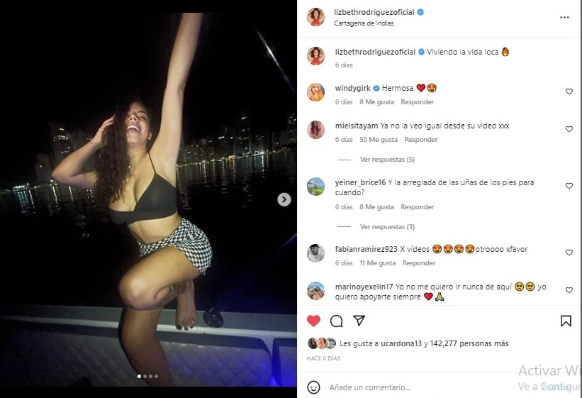 Lizbeth Rodríguez rompe silencio ante las críticas recibidas