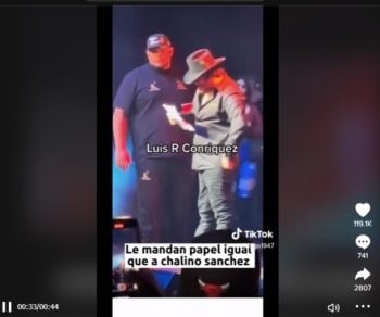 Luis R Conriquez carta