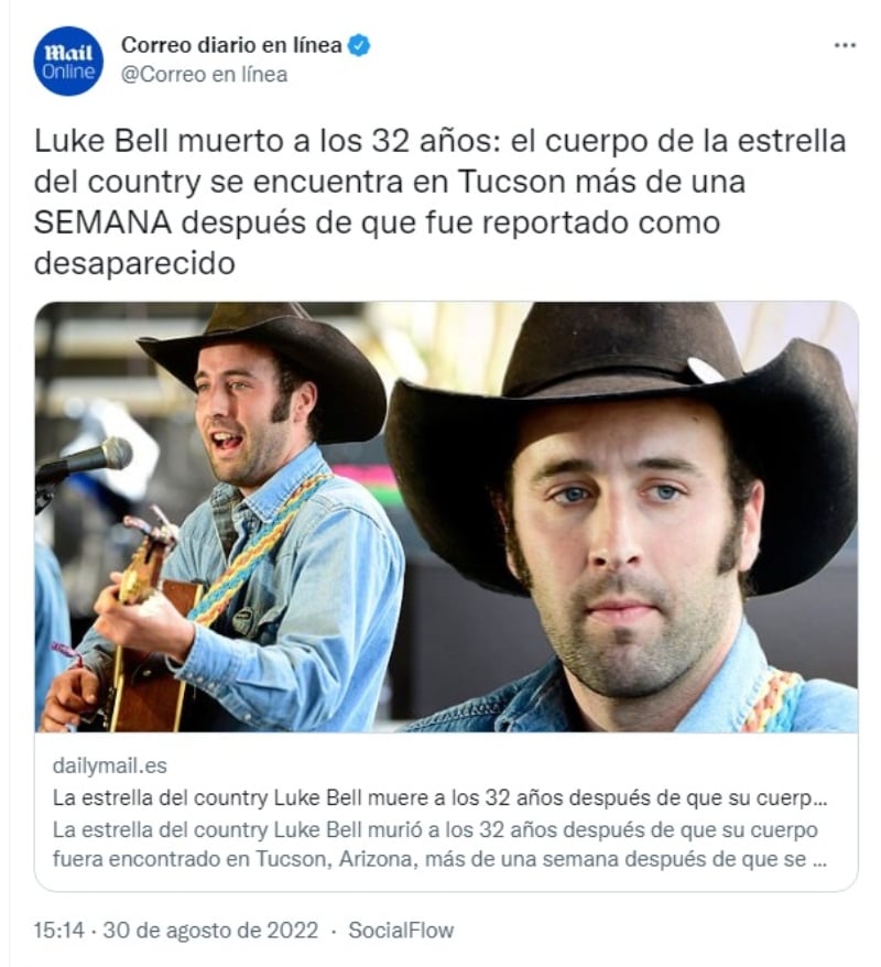 ¿Quién era Luke Bell?: ¿Cómo falleció?