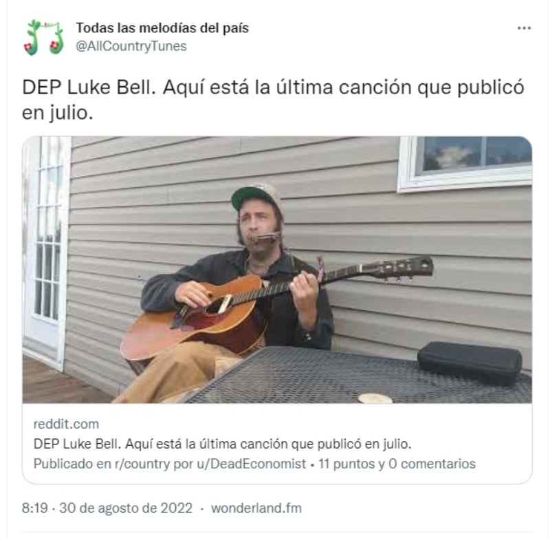 "El legado de su música permanece"