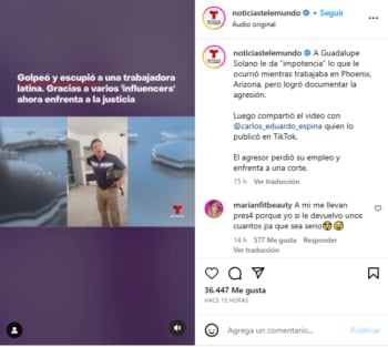 Agresión inmigrante