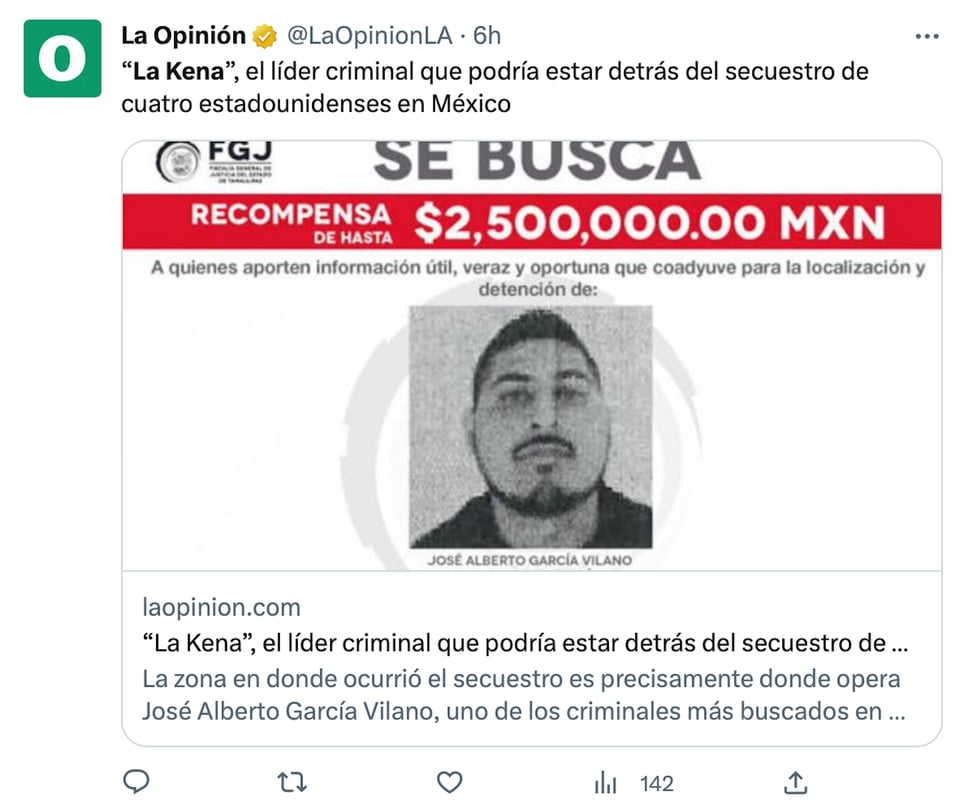 ¿El 'Titán 7' tomará el mando del Cártel del Golfo en Matamoros?