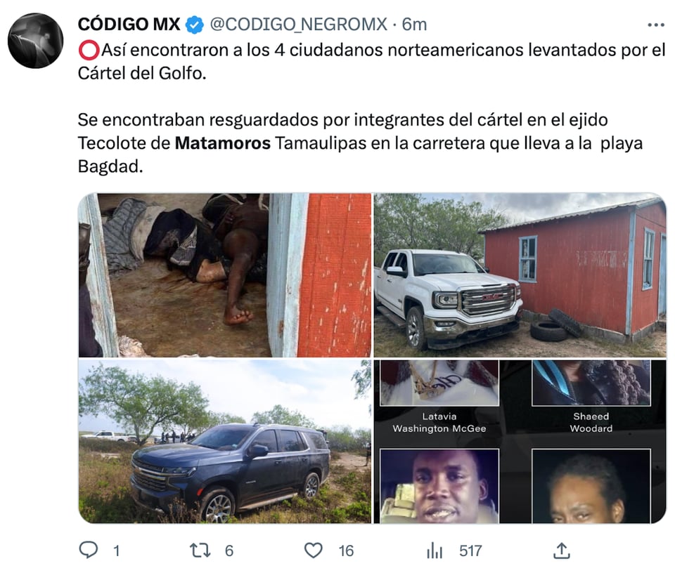 Confunden estadounidenses con haitianos: Advierten de los peligros de cruzar a Tamaulipas