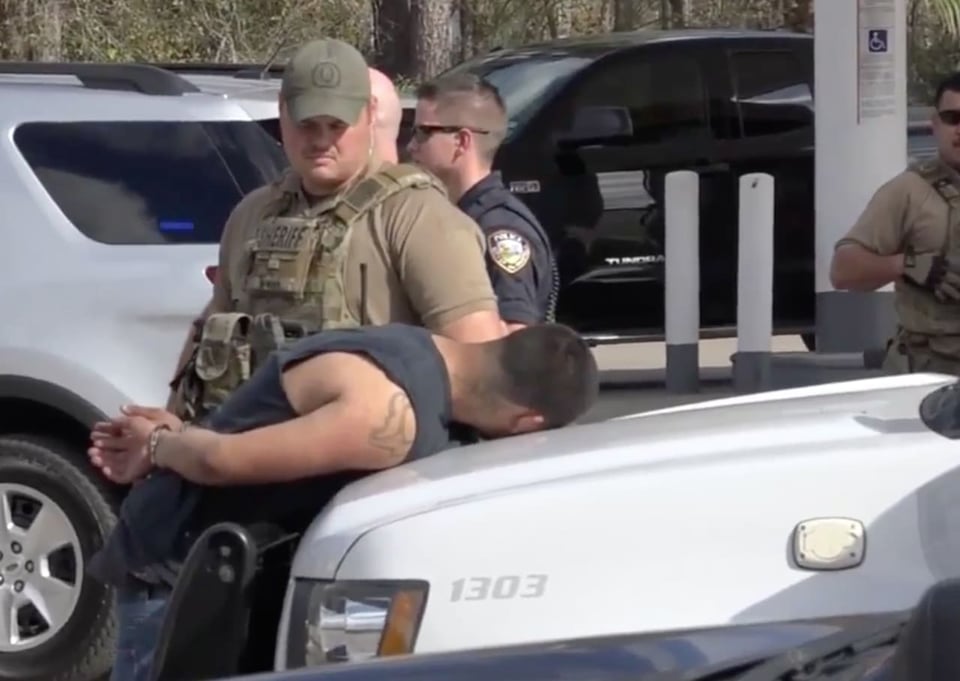 The killer took his time looting the house