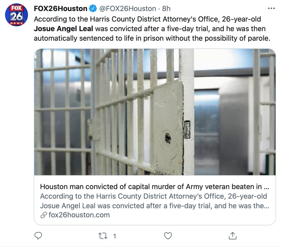 Josué Ángel Leal threatens Kevin A. Bartlett
