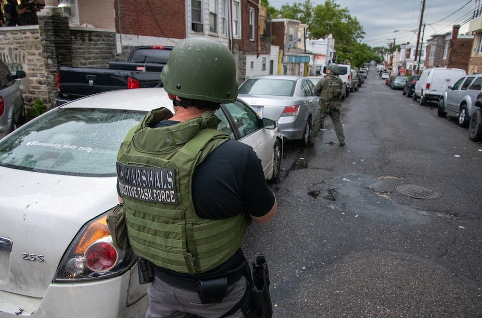 Leandro Barberena fue detenido en Philadelphia, Pensilvania, acusado de matar a cuchilladas a su esposa y a su suegra en la casa familiar.