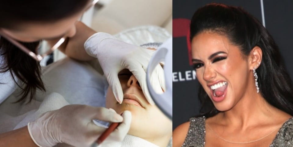 Ana Jurka talks about lip blushing and whether she has fillers