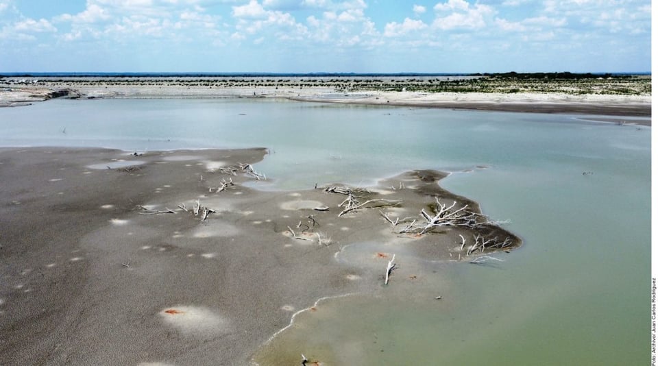 NASA imágenes sequía norte México