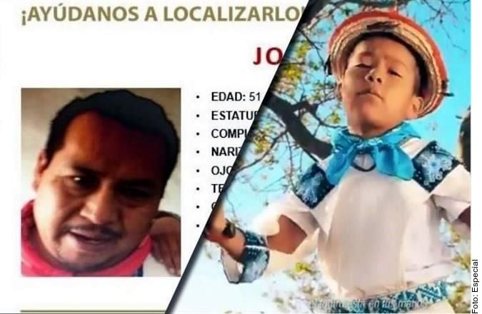Desaparece papá de Yuawi
