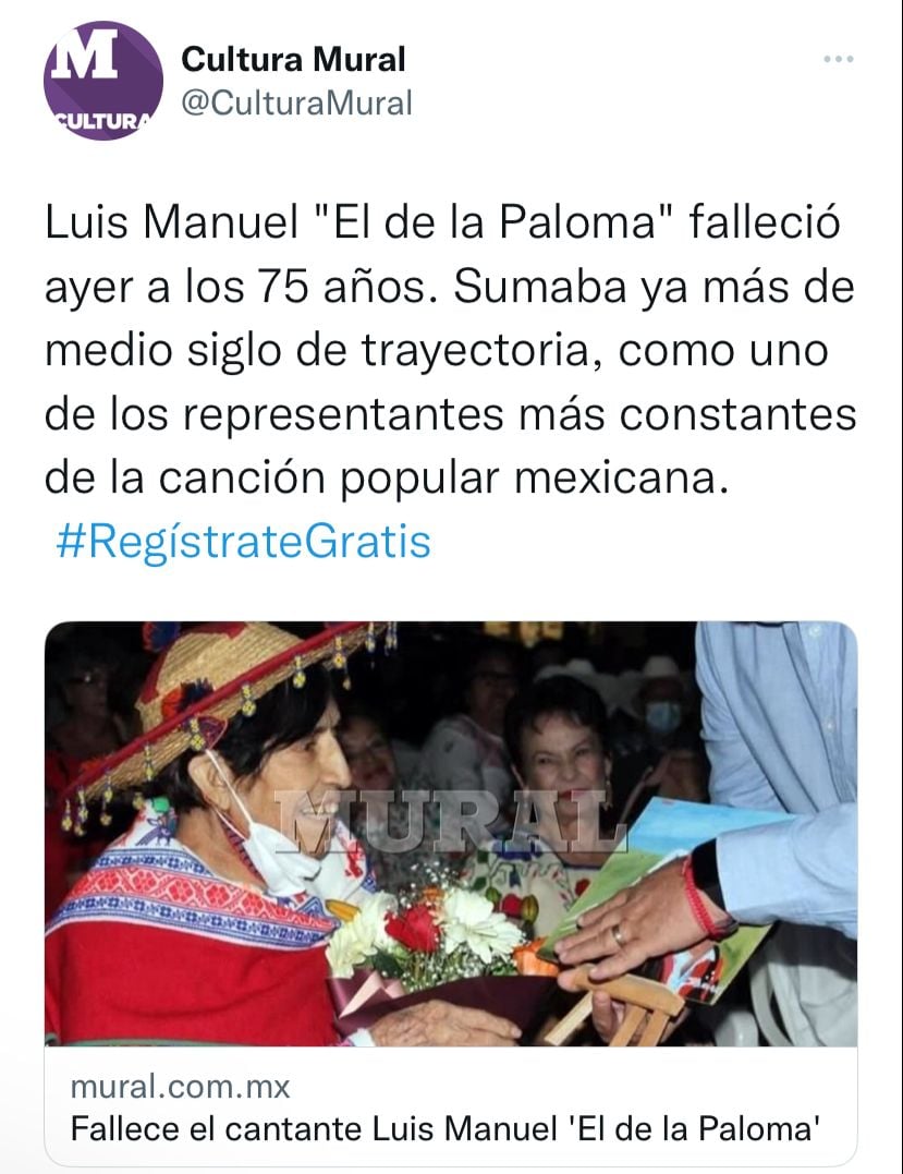 "Su talento marcó un referente dentro y fuera de México"