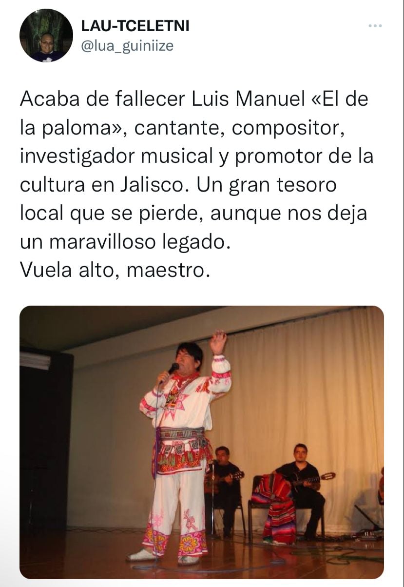 Luis Manuel 'El de la Paloma' también destacó en la TV