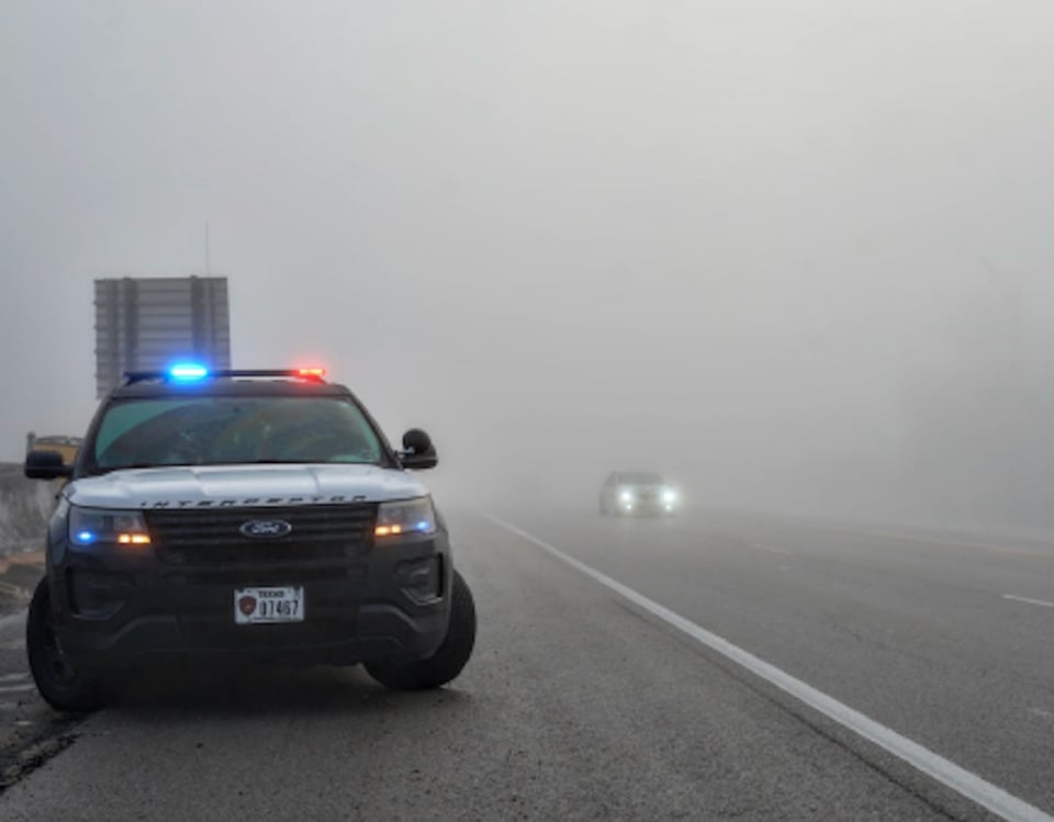 Interestatal, carretera, neblina, clima severo, MundoNOW