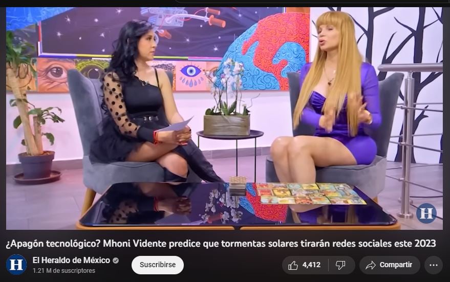 Mhoni Vidente lanza predicciones sobre la guerra