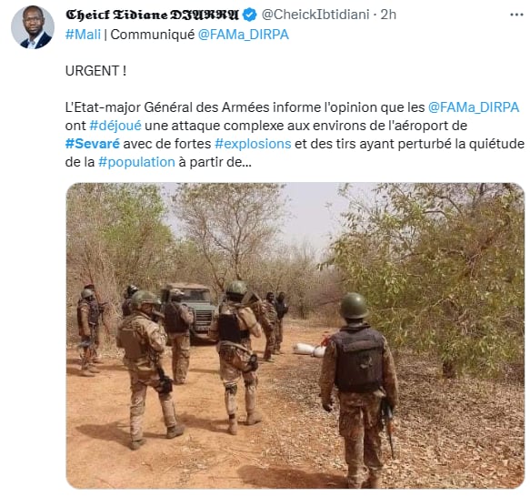 Atentado coche bomba Mali