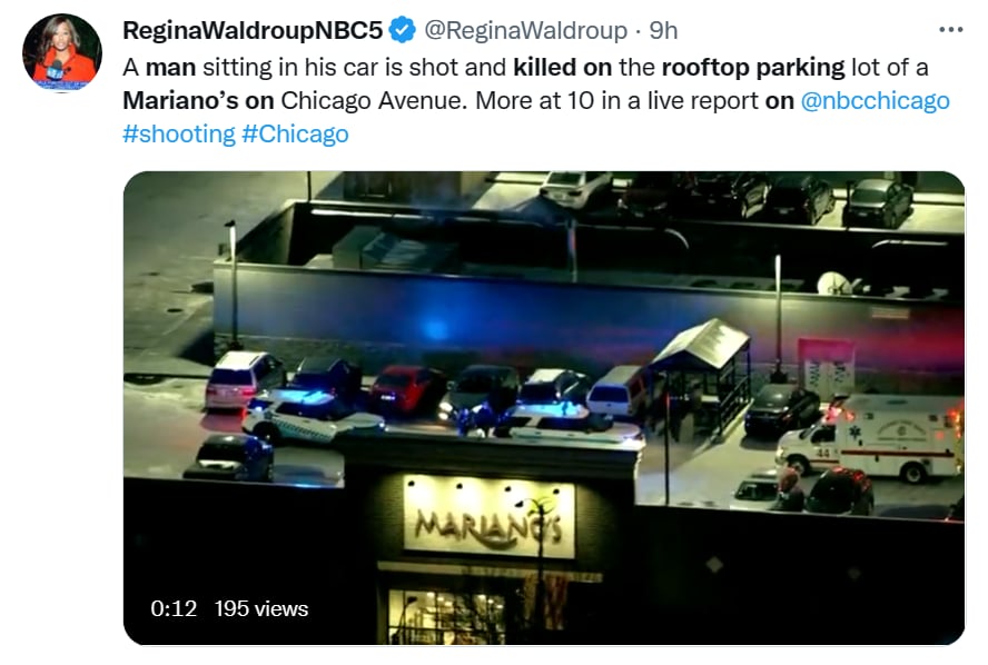 Tiroteo estacionamiento Chicago