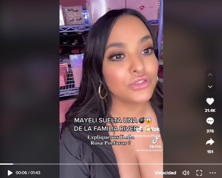 Mayeli Alonso Don Pedro