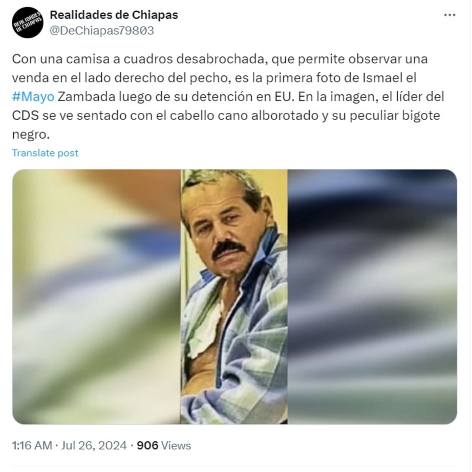 Mayo Zambada photo, social media, Twitter, Mexican drug lord, MundoNOW