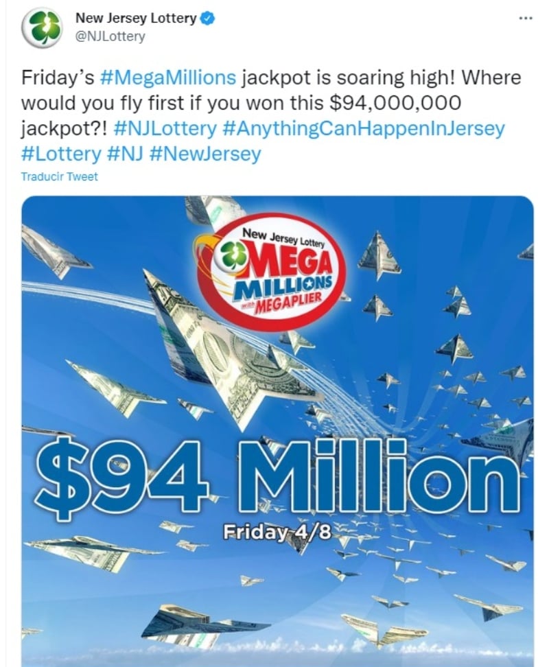 April 8 Mega Millions Winning Numbers