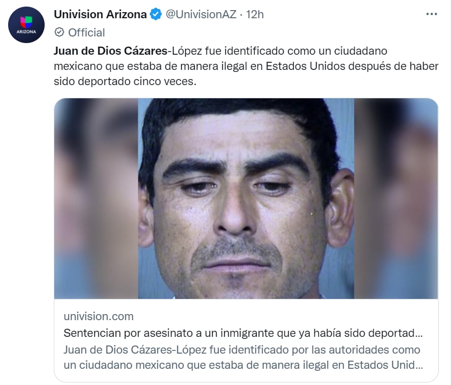 Sospechoso crimen